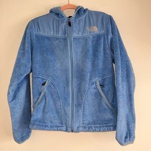 North Face Womens Fleece Jacket Small‎ Blue Outdoors Sports Athleisure Hiking